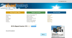 Desktop Screenshot of etravelbookings.com