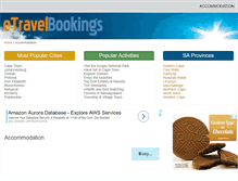 Tablet Screenshot of etravelbookings.com